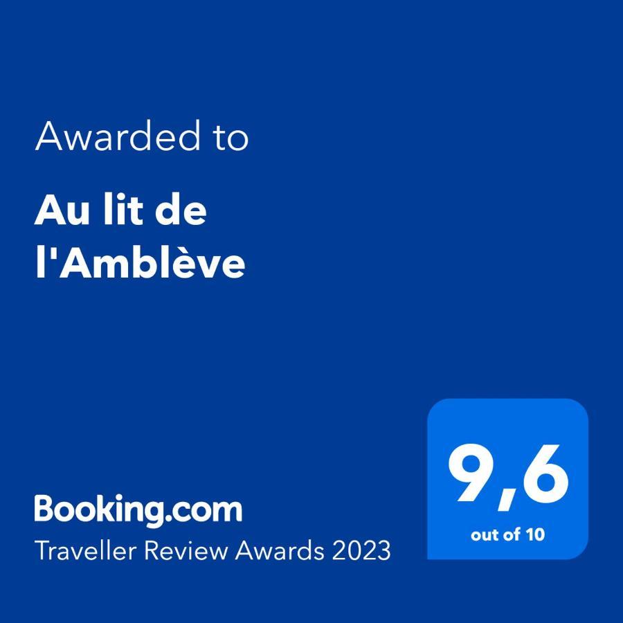 Au Lit De L'Ambleve Apartamento Malmedy Exterior foto